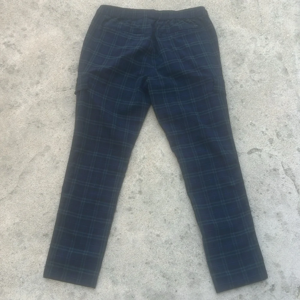 Pacsun Blue/Green Tarten Plaid Cargo Pant Men's Size L